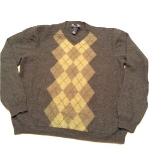 Davis And Squire Men's Sweater Size XL Extra Fine Merino Wool MayBe Shrunk BG-14